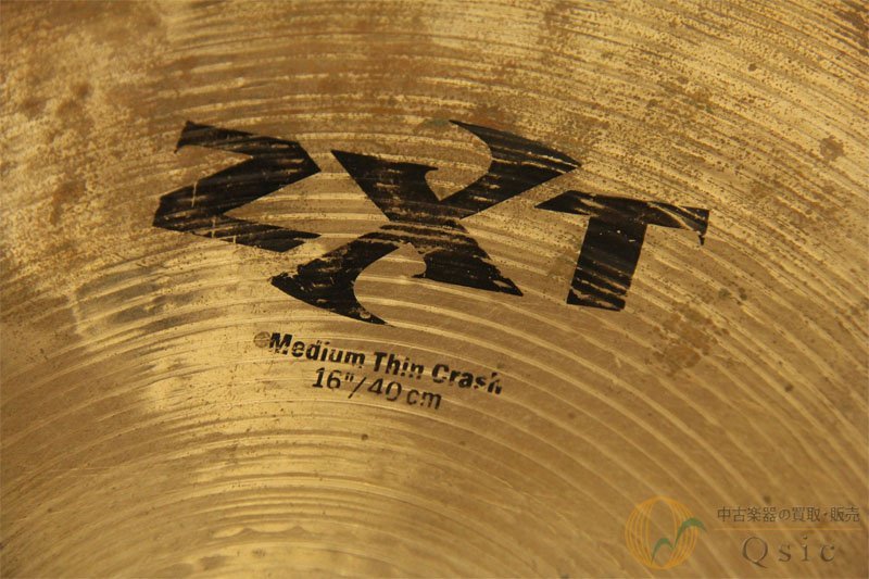 [良品] Zildjian ZXT MEDIUM THIN CRASH 16 ジルジャンZXTシリーズ/1110g [NK210]の画像3