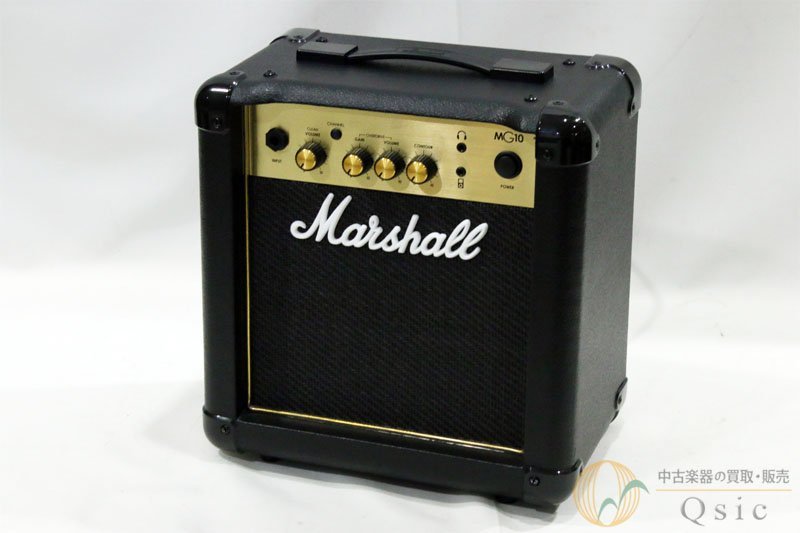 [新品同様] Marshall MG10 ギターアンプ/シンプルな操作で初心者の方におすすめ [MK746]