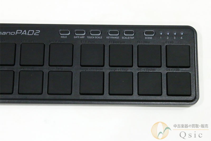 [極美品] KORG nano PAD2 4バンク切替可能な16パッド 合計64パッド分の設定を保存可能！ [NK082]_画像8