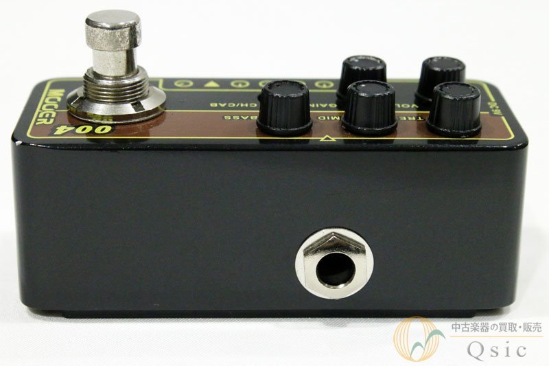 [超美品] MOOER Micro Preamp 004 Vox AC30タイプの音色をこのサイズに！ [NK390]の画像4