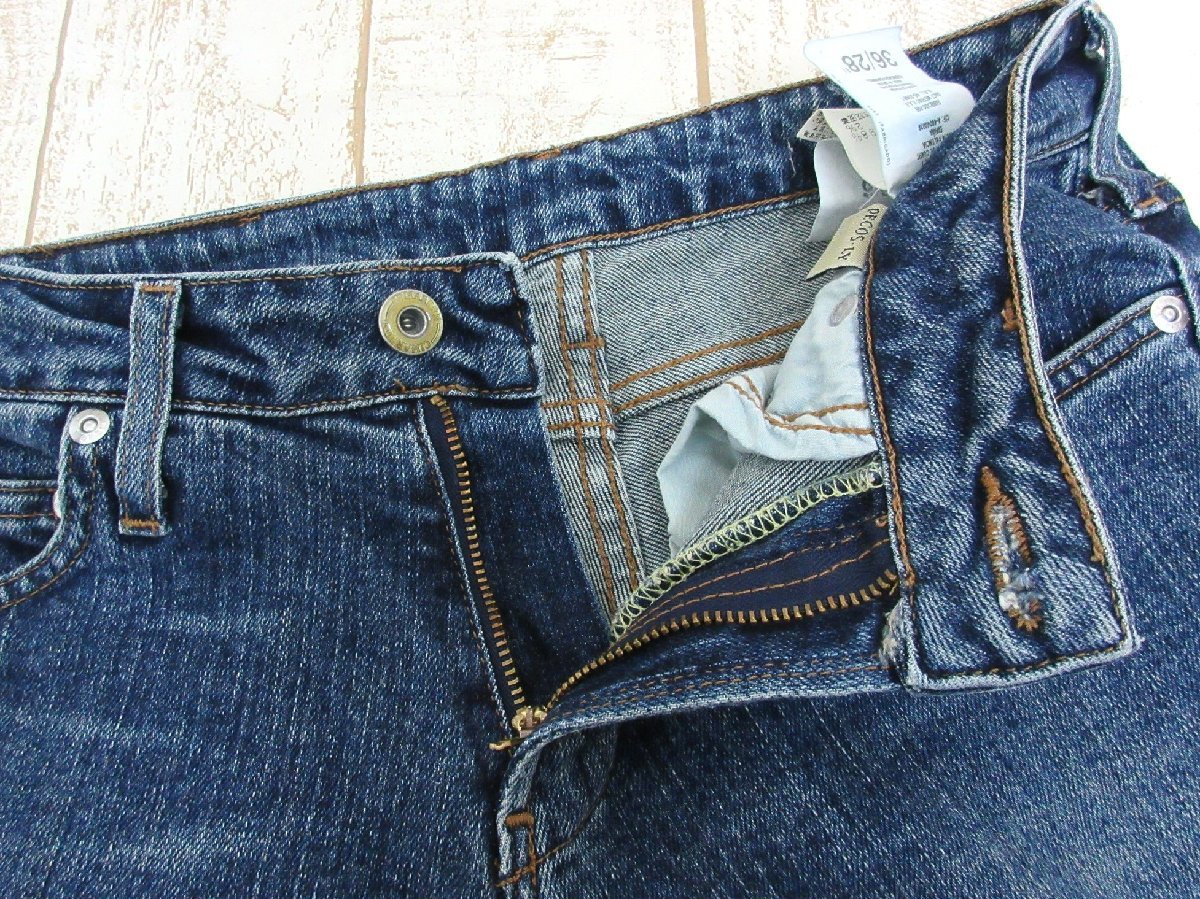 CIMARRON/ Cimarron :PECOS-LY boots cut Denim pants stretch flair bell bottom size 36/28 lady's / used /USED