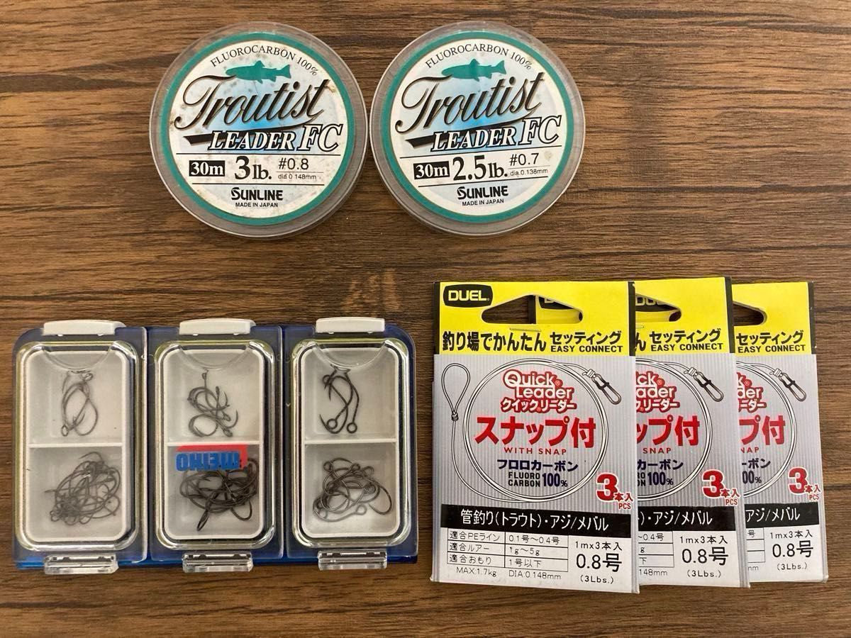 タックルボックスセット 即購入OK 管釣り引退品です エリア タックルボックスセット 即購入OK 管釣り引退品です エリア