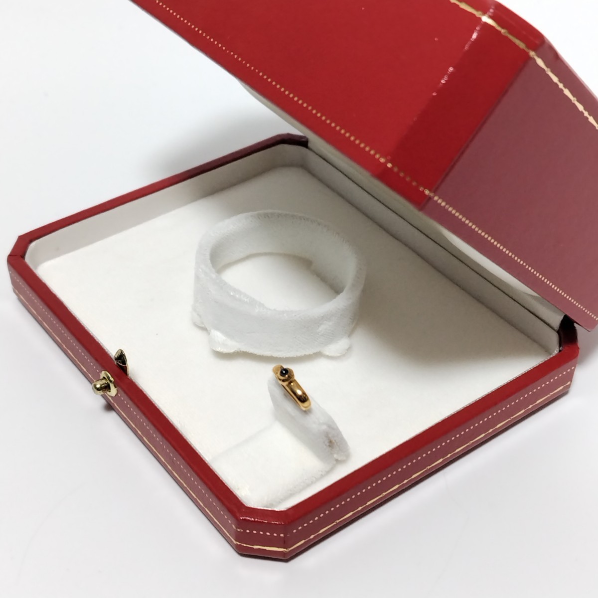 Cartier Cartier рука кейс для часов пустой коробка box кнопка булавка 750 Mini Baignoire часы кейс A-469