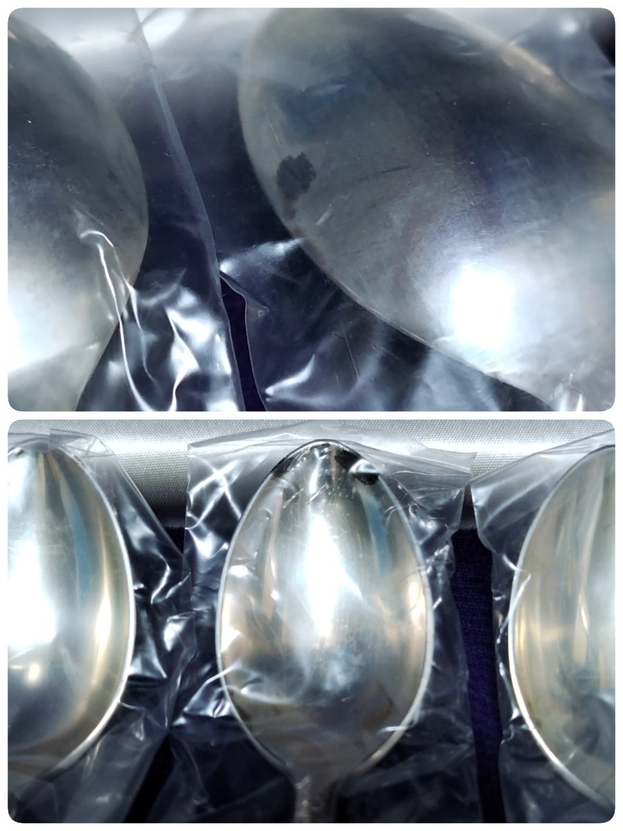 銀器の栞 カトラリーセット スプーン フォーク 6点 約310g スターリングシルバー 銀製 silver A-417の画像7