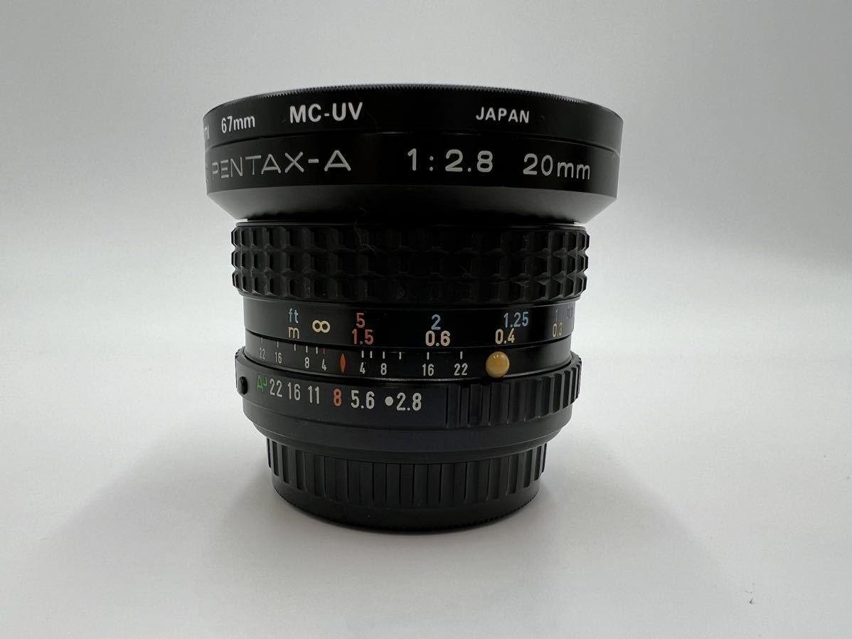 SMC PENTAX-A 1:2.8 20mm MARUMI 67mm MC-UV デジタル一眼 カメラ レンズ ペンタックス PENTAX _画像4