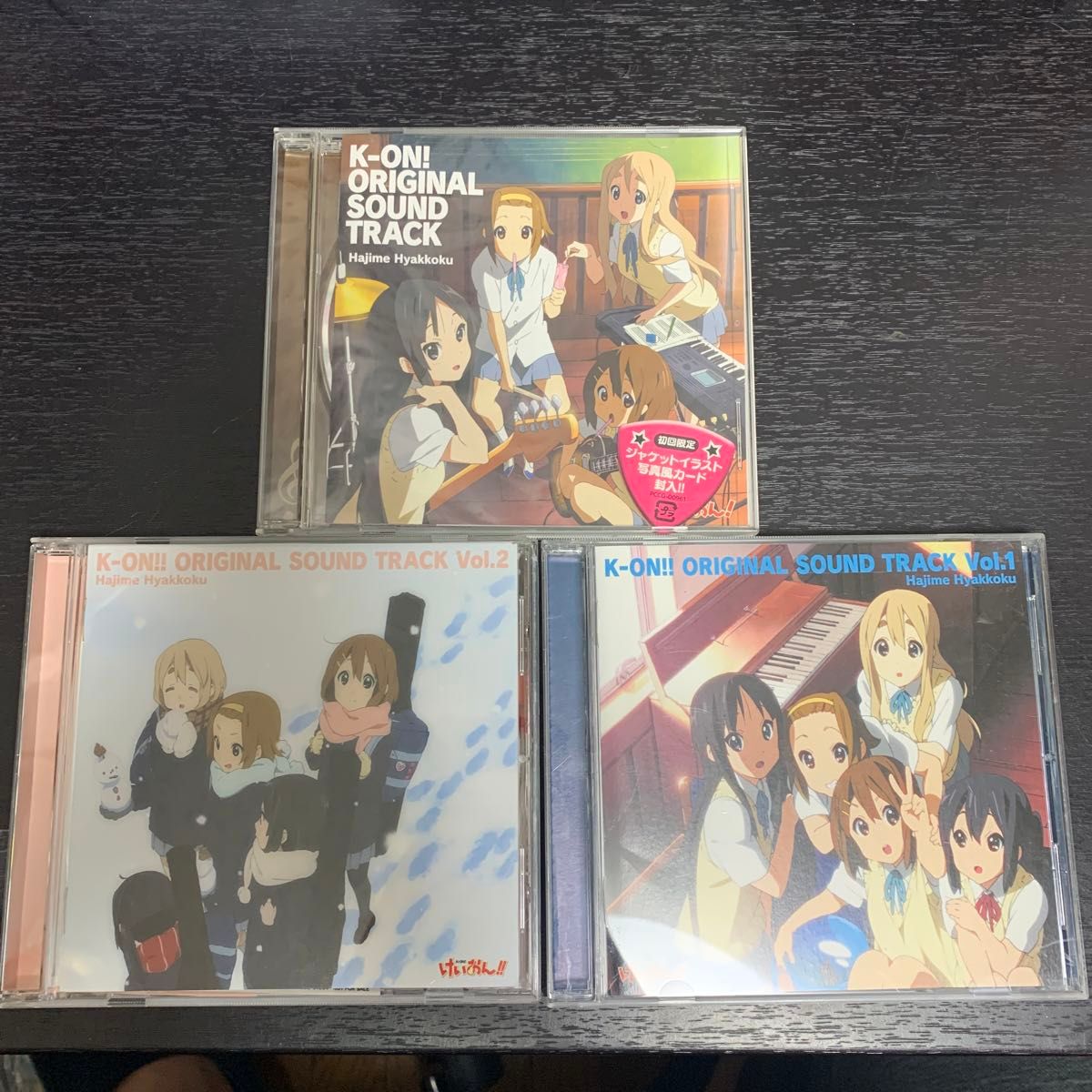 K-ON ORIGINAL SOUND TRACK3点セット