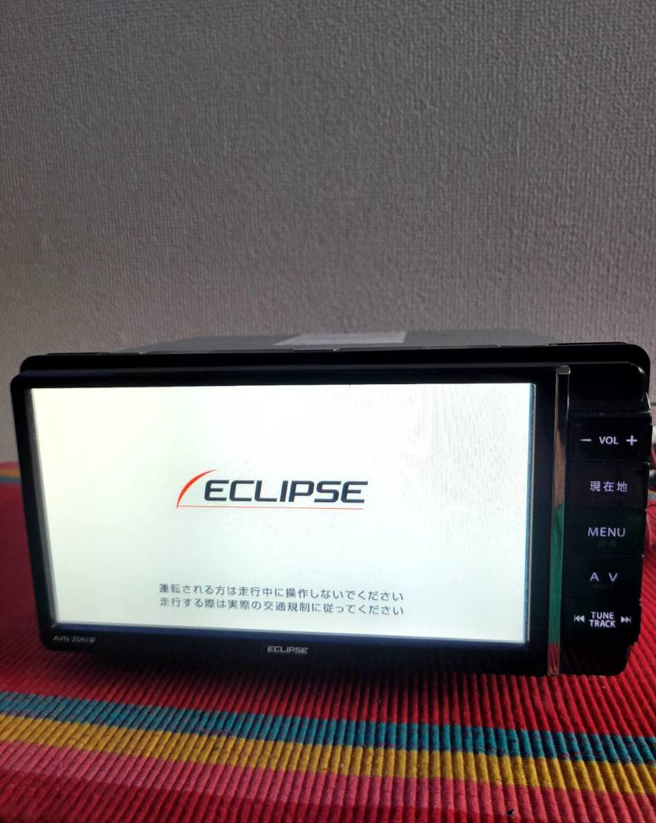 Eclipse/イクリプス AVN-Z04iW/DVD/CD/SD/ブルートゥース/2014 地図データ/送料無料【全国一律】_画像1