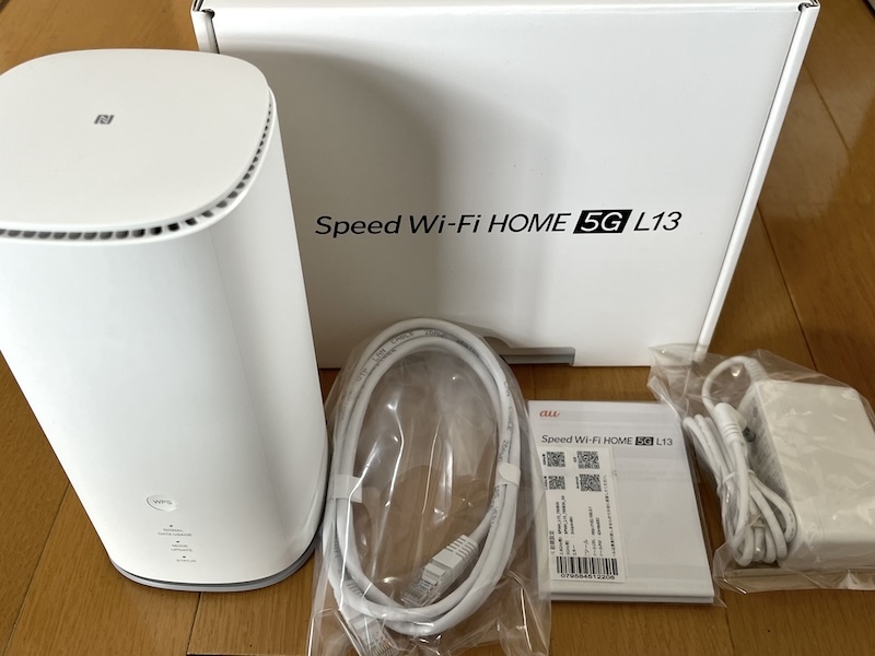 【未使用】 Speed Wi-Fi HOME 5G L13 ZTE ZTR02 SIMフリー_画像1