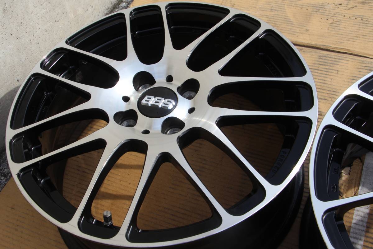 １０００円から売り切り♪人気のBBS♪RE5039♪軽量細スポーク♪FORGED♪6.5J+47♪PCD100♪2本のみ♪スポーツコンパクト♪軽カーにも♪_画像5