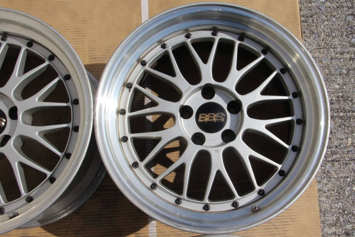 １０００円から売り切り♪人気のBBS♪希少絶版LMメッシュ♪LM084＆LMP086♪深リム9J&10J♪オフセット20♪ドリ車やVIP系などにも♪_画像4