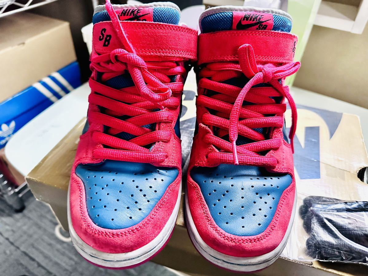 NIKE/DUNK.MID.PROSB/SPIDERMAN314383-401スパイダーマンモデル/入手困難!美品!アメコミ!_画像4