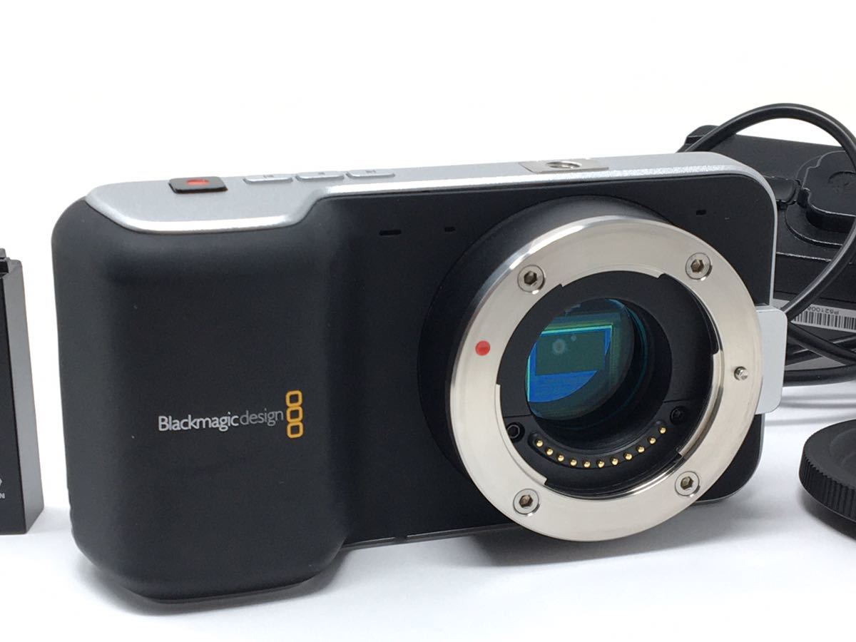 Blackmagic Design シネマカメラ Blackmagic Pocket Cinema Camera マイクロフォーサーズマウント MFT フルHD対応_画像2