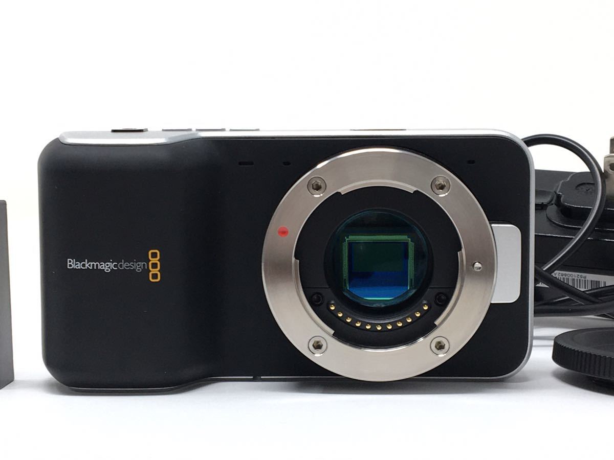 Blackmagic Design シネマカメラ Blackmagic Pocket Cinema Camera マイクロフォーサーズマウント MFT フルHD対応_画像1