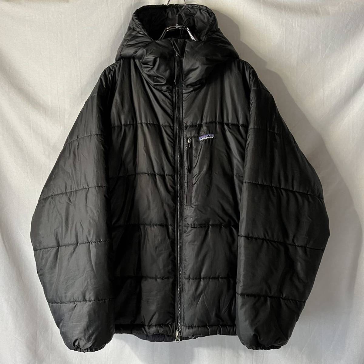 廃番 2002年製 F02 patagonia パタゴニア ダスパーカー ダスパーカ DAS PARKA ブラック 黒 L ヴィンテージ OLD_画像1