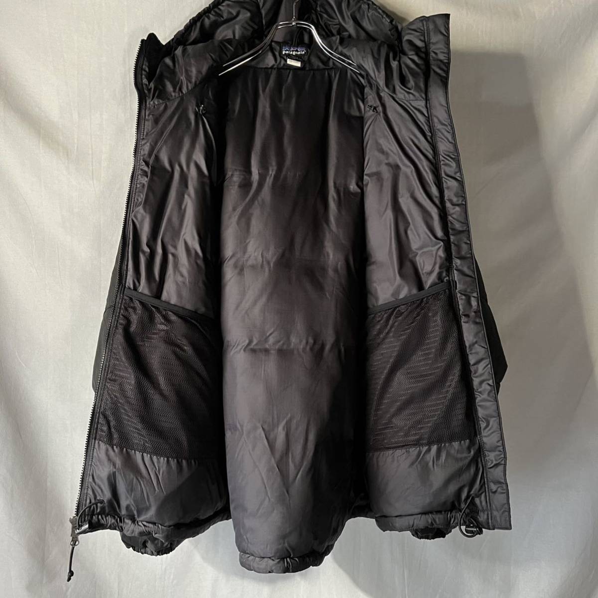 廃番 2002年製 F02 patagonia パタゴニア ダスパーカー ダスパーカ DAS PARKA ブラック 黒 L ヴィンテージ OLD_画像8