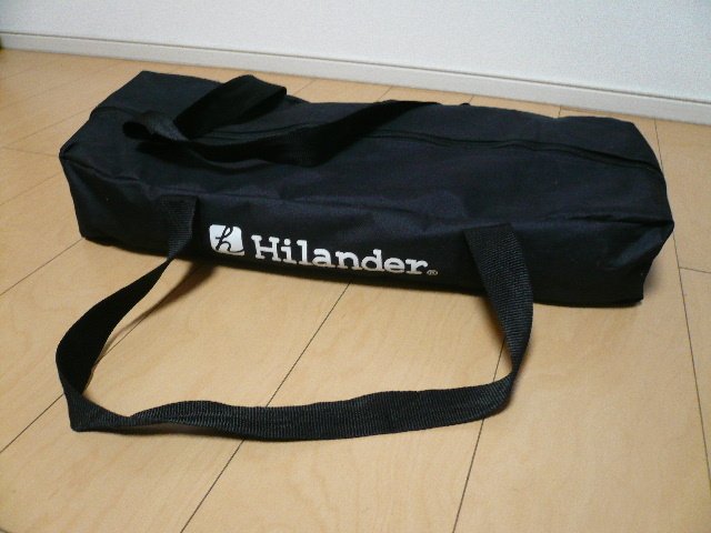 Hilander ハイランダー ロールウッドテーブル サイズ(約)：51×42×高さ30cm ケース付き!_画像10