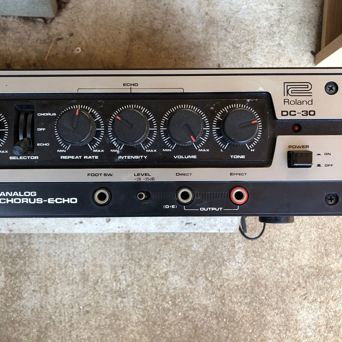 Roland DC-30 ANALOG CHORUS-ECHO ローランド 　送料込_画像3