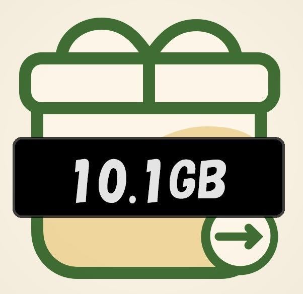 ②マイネオ　パケットギフト 約10.1GB（5,050MB×2）_画像1