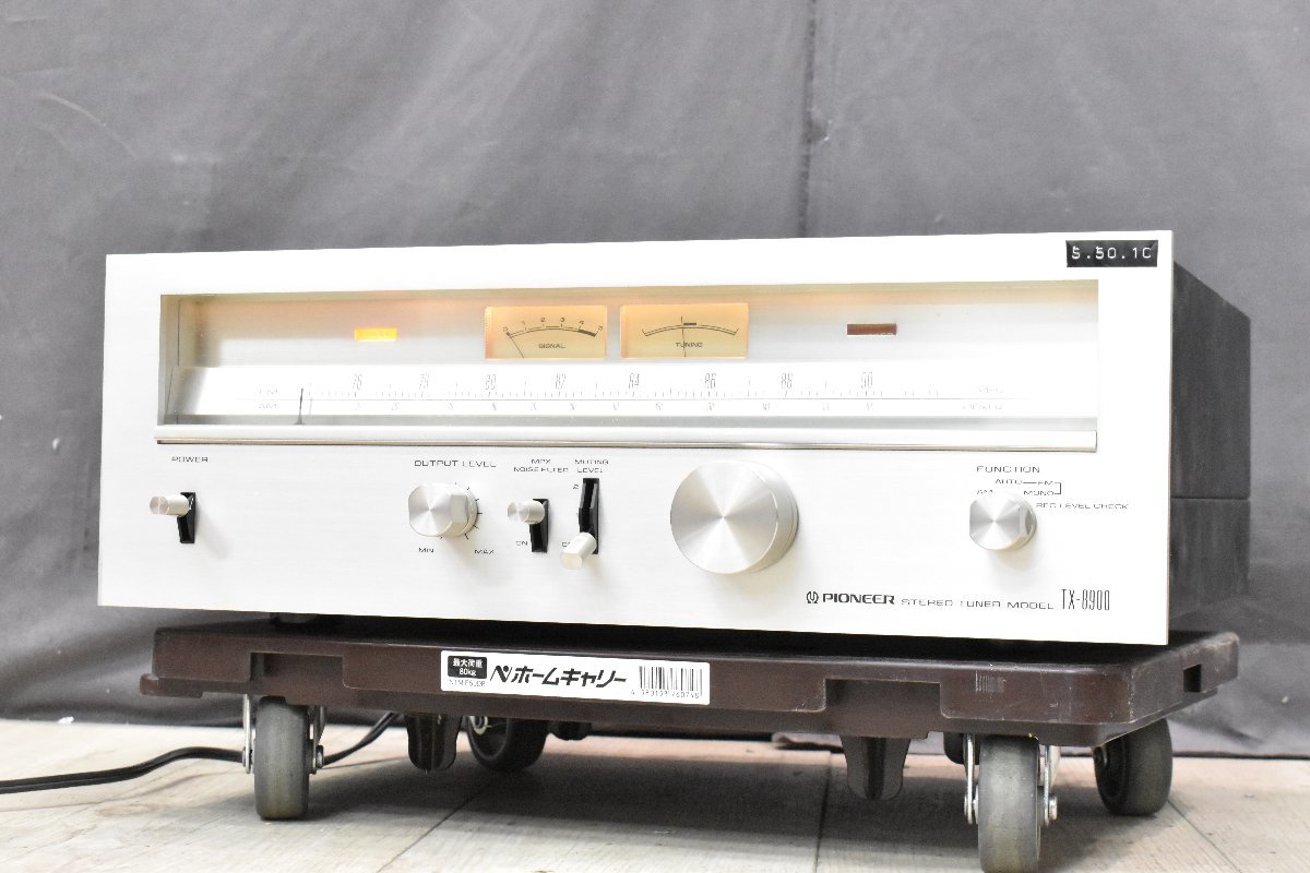 ◇p342 ジャンク品 PIONEER パイオニア AM/FMステレオチューナー TX-8900_画像1