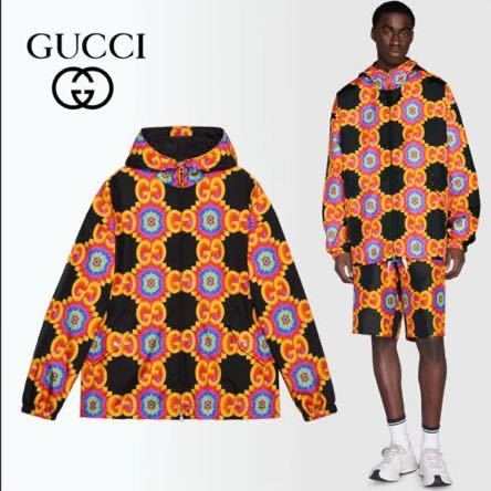 GUCCI カレイドスコープ　GG柄ジャケット　　48