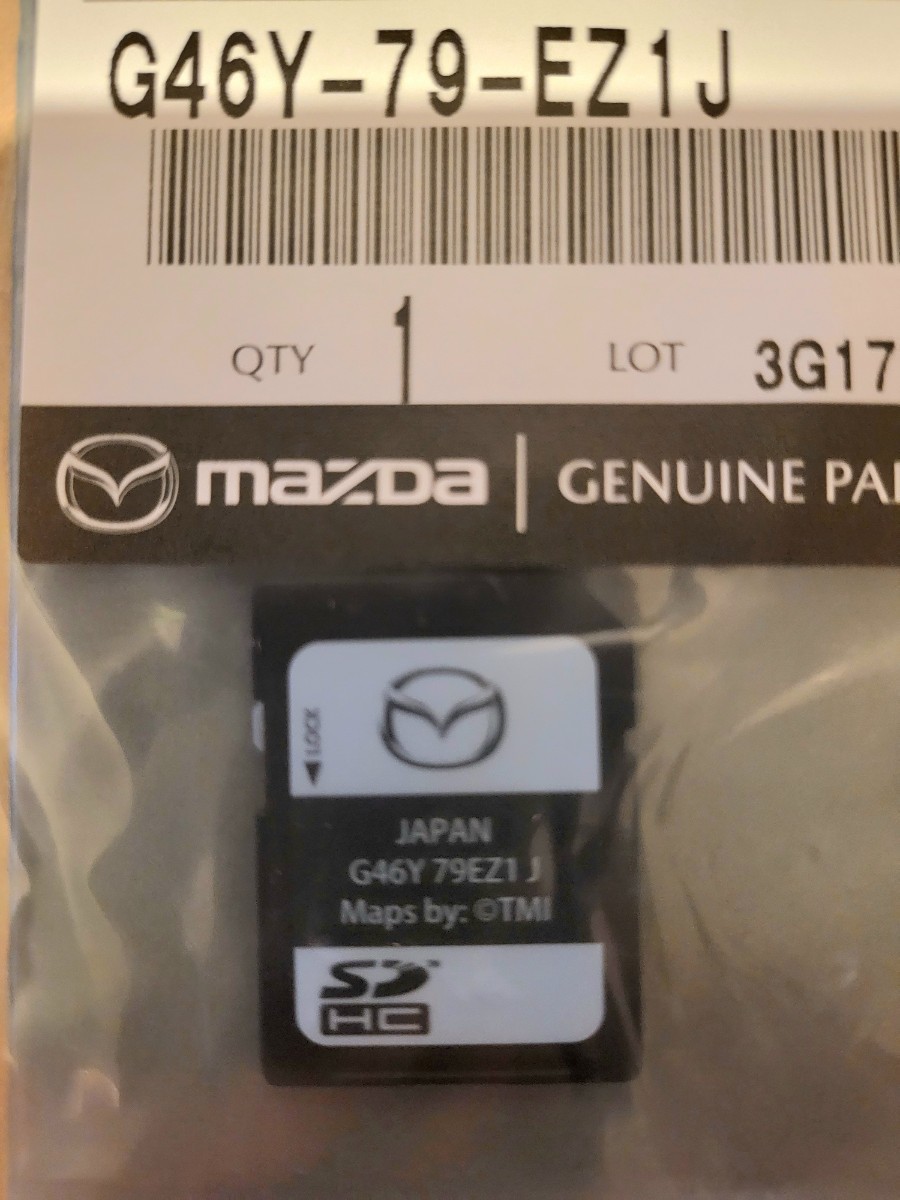 1点限定セール 新品 使用を完全保証 G46Y79EZ1 J 地図 ナビ SD カード マツダ2 CX-3 CX-5 CX-8 デミオ アクセラ アテンザ ロードスターの画像1