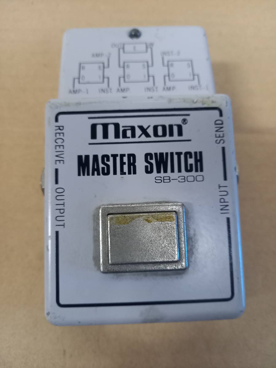 SY2548　MAXON Master Switch SB-300 未確認 ジャンク品_画像7