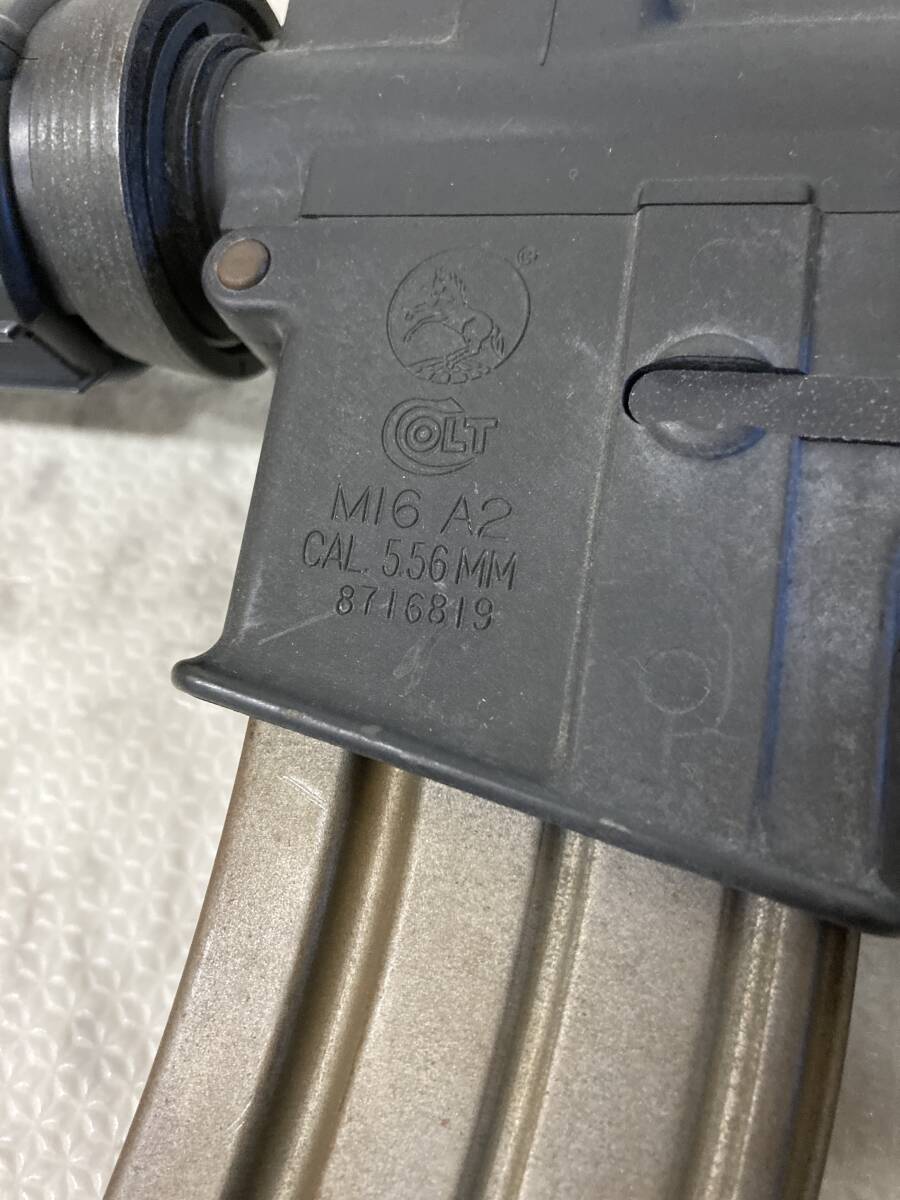 SY2807　モデルガン COLT M16A2 CAL.556 MM 8716819 ジャンク_画像9