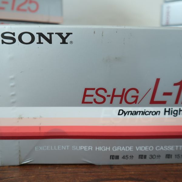 fb60508 未使用 未開封 SONY ソニー ビデオカセット テープ β ベータ Master HG おまとめ 18本 ハイグレード ⑧の画像4