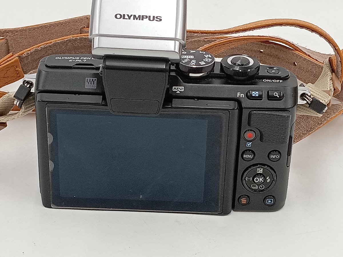 ★中古品★ OLYMPUS PEN Lite E-PL7 ミラーレス 一眼レフ カメラ オリンパス【他商品と同梱歓迎】_画像5