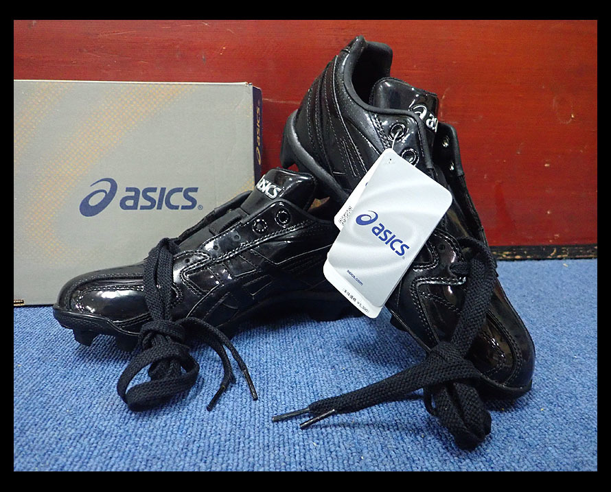 【海蛍】未使用タグ付保管品 asics アシックス SFP100 SPEEDSHINE ベースボールシューズ 23.5cm 箱付⑲_画像1