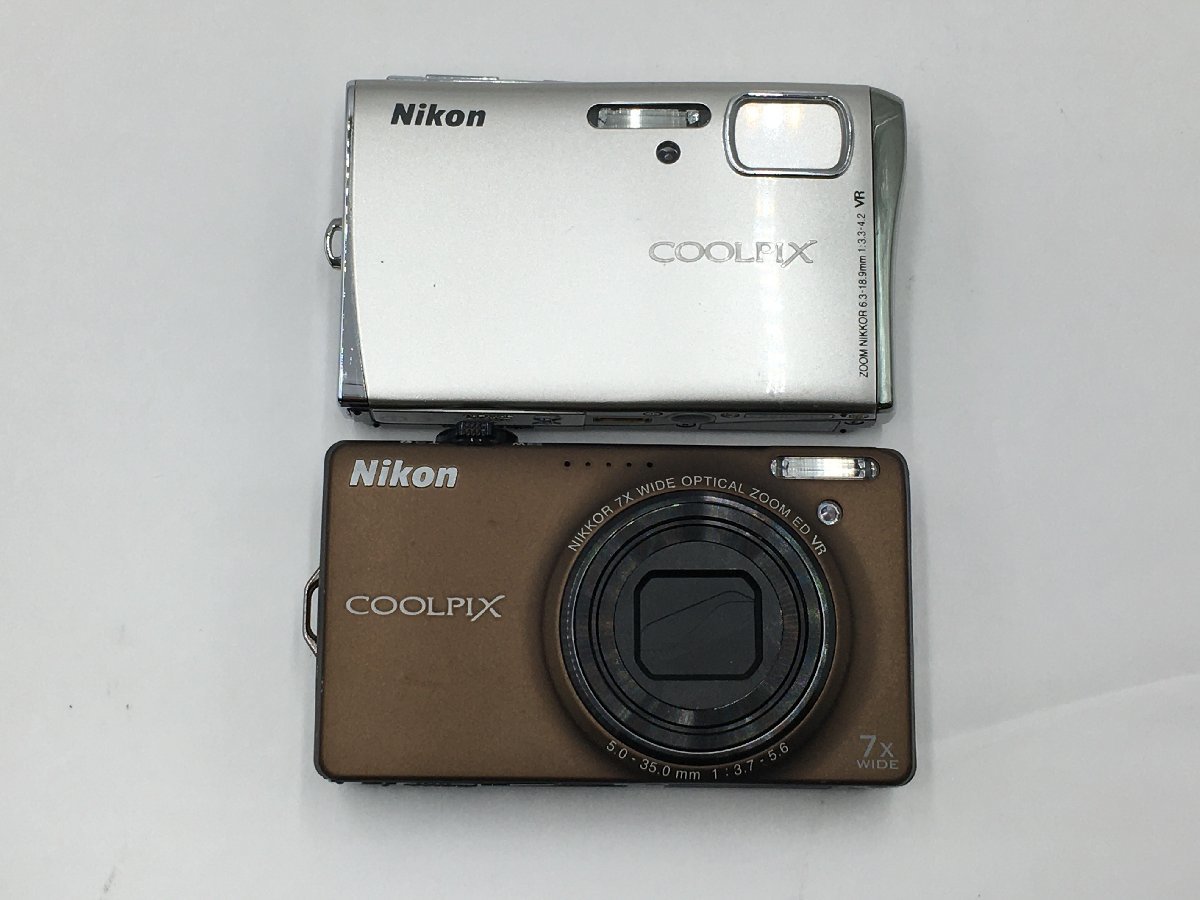 ♪▲【Nikon ニコン】コンパクトデジタルカメラ 2点セット COOLPIX S6000/S51c まとめ売り 0201 8_画像2