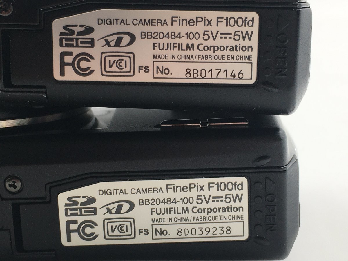 ♪▲【FUJIFILM フジフィルム】コンパクトデジタルカメラ 2点セット FinePix F100fd まとめ売り 0216 8_画像5