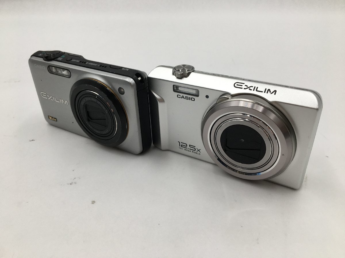 ♪▲【CASIO カシオ】コンパクトデジタルカメラ 2点セット EX-ZS100/ZR10 まとめ売り 0221 8_画像1