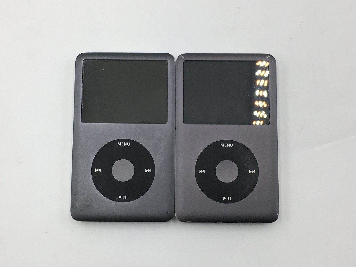 ♪▲【Apple アップル】iPod Classic MB565 MC297J 120 160GB 2点セット まとめ売り 0221 9_画像2