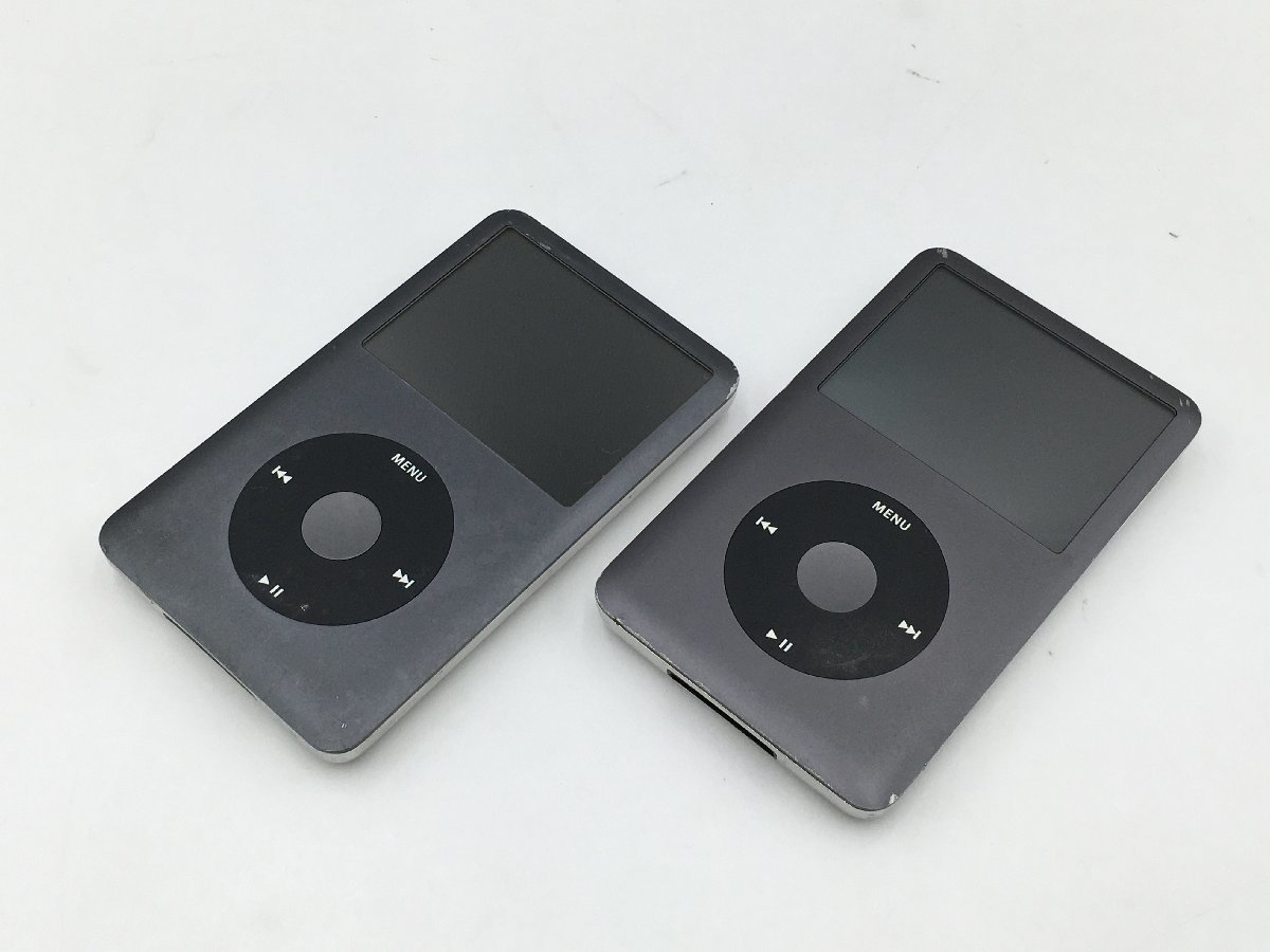 ♪▲【Apple アップル】iPod Classic MB565 MC297J 120 160GB 2点セット まとめ売り 0221 9_画像1