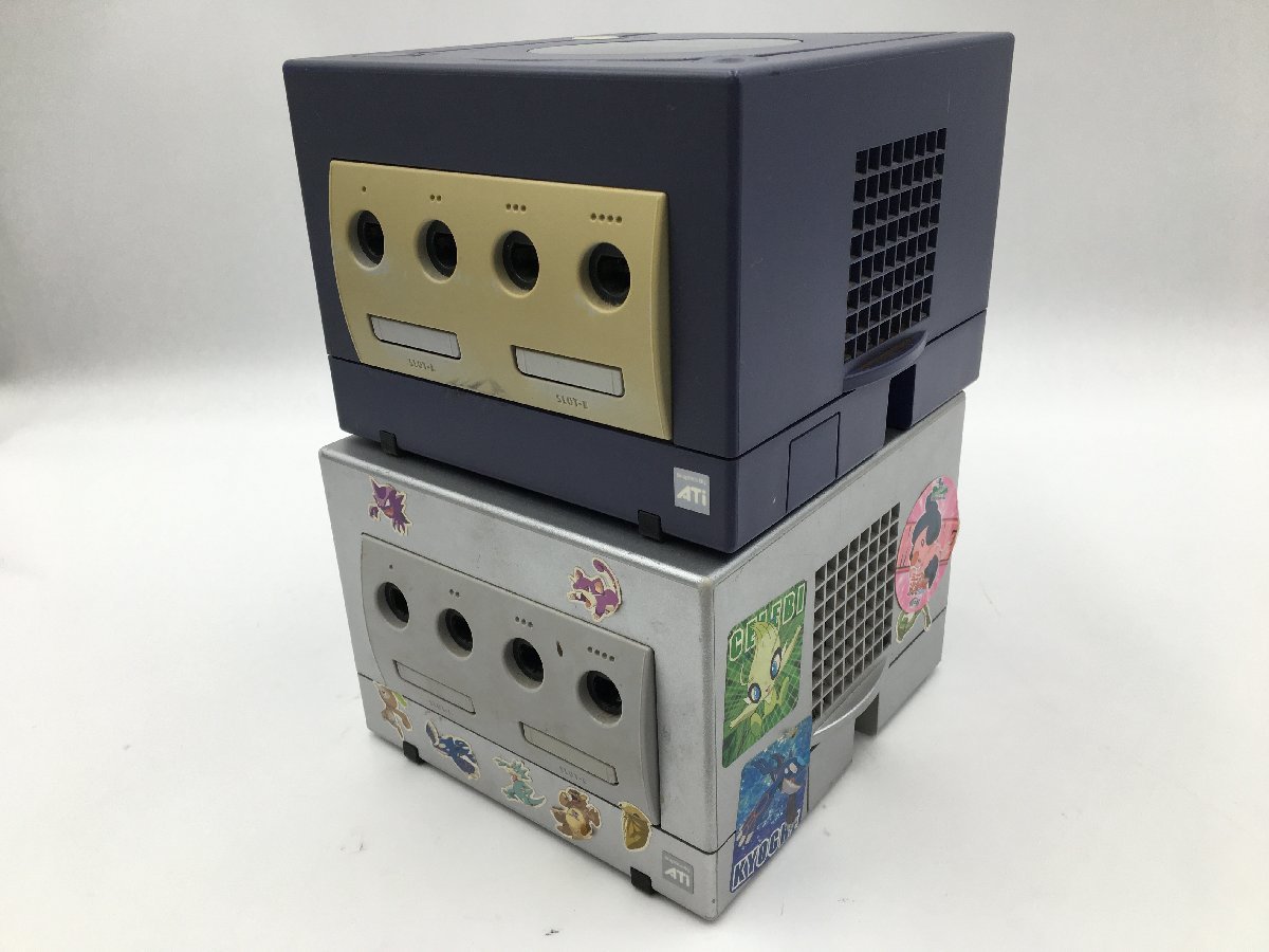 ♪▲【Nintendo ニンテンドー】ゲームキューブ 本体/コントローラー 4点セット DOL-001(JPN)/DOL-003 まとめ売り 0221 2_画像2