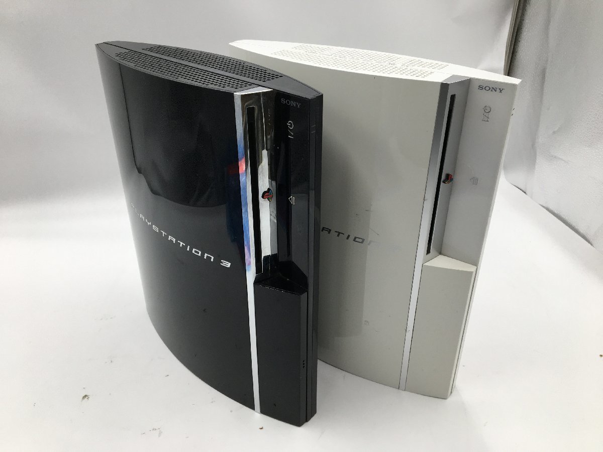 ♪▲【SONY ソニー】PS3 PlayStation3 80/60GB 2点セット CECHL00 CECHA00 まとめ売り 0228 2_画像1