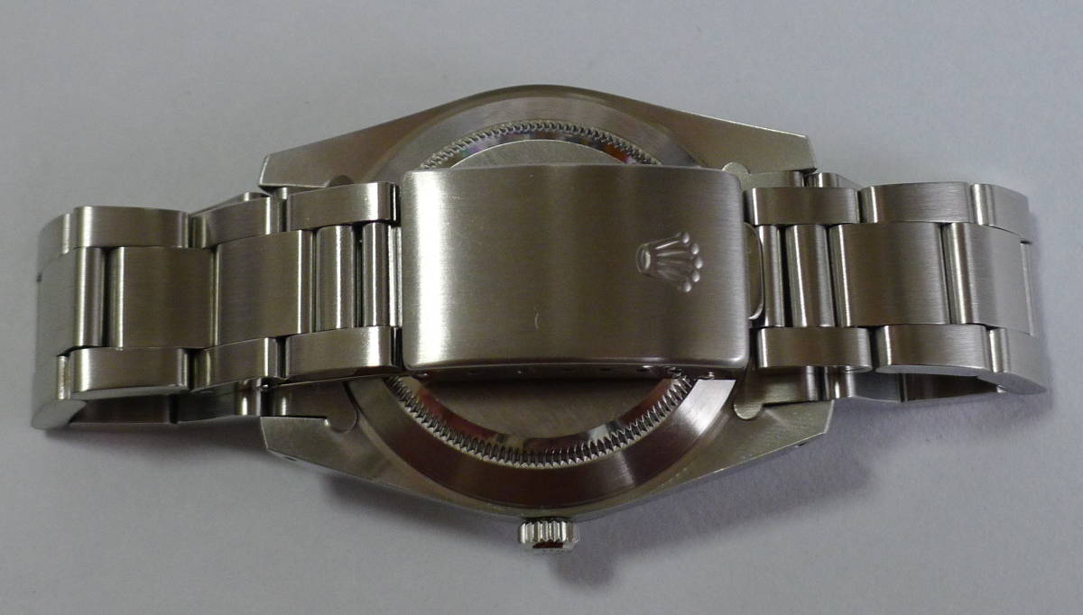 送料無料◆ROLEX MILGAUSS / ロレックス・ミルガウスREF.1019 CAL.1580 R番1988年製 日本ロレックスオーバーホール済サ保・見積書付美品◆_画像6