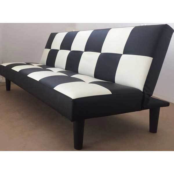  stylish imitation leather sofa bed EJ-S011