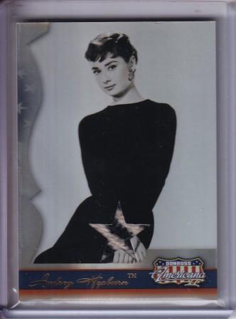 2008 Donruss Americana ☆Audrey Hepburn/オードリー・ヘップバーン☆ 400枚限定 ベースパラレル #211_画像1