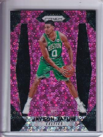 17/18 Panini Prizm ☆Jayson Tatum/Celtics☆ 50枚限定 Fast Break Pink Prizm Rookie!! #16 RC!!の画像1