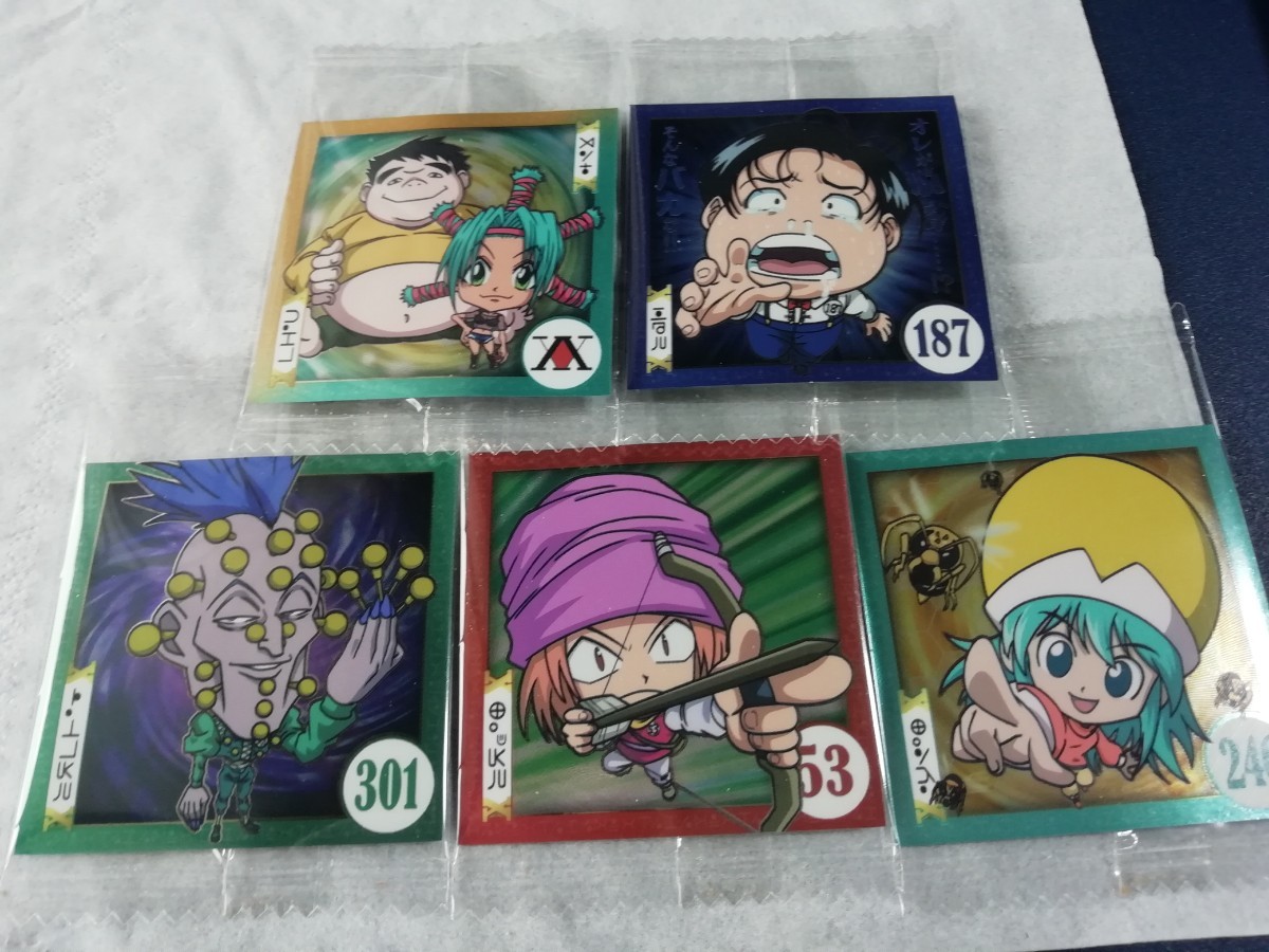 ハンターハンター シール ウエハース ギタラクル ポックル ハンターハンター シール ウエハース ギタラクル ポックル