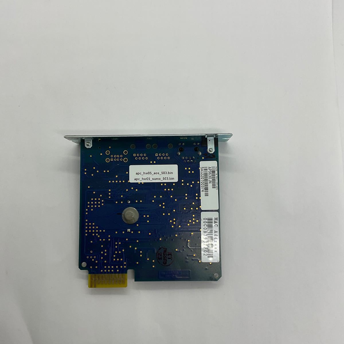 ◎(D270) APC Schneider Electric AP9630 Network Management Card2 ネットワークマネージメントカード 中古 動作保証の画像5