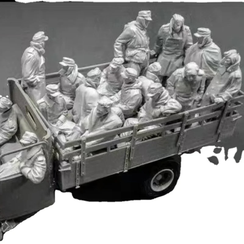 [ scale 1/35] resin resin figure kit transportation ..16 body set truck less not yet painting unassembly 