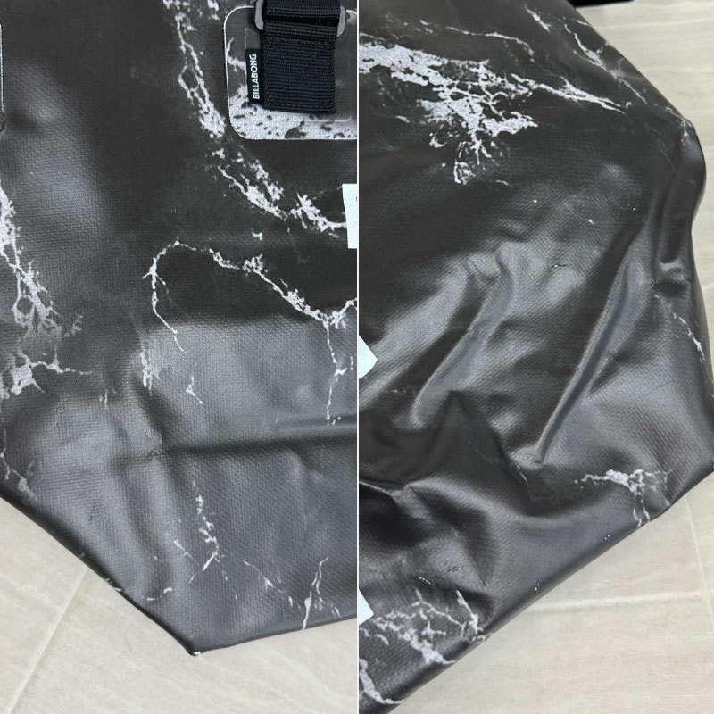 [NF-33] used BILLABONG Billabong wet bag WET BAG waterproof bag tarpaulin tote bag shoulder with strap .