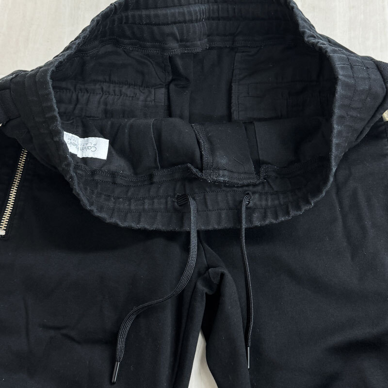 【AM671】中古　Calvin Klein PLATINUM カルバンクライン プラティナム　スウエットパンツ　ジョガーパンツ　日本製　黒　メンズ L_画像8