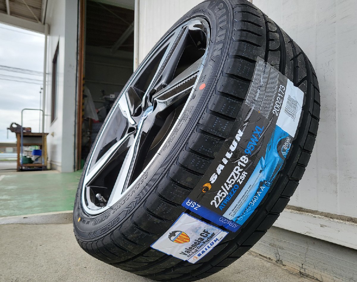 当店イチオシ！特選タイヤホイール新品4本セット VOLVO ボルボ V40クロスカントリー 225/45R18_画像9