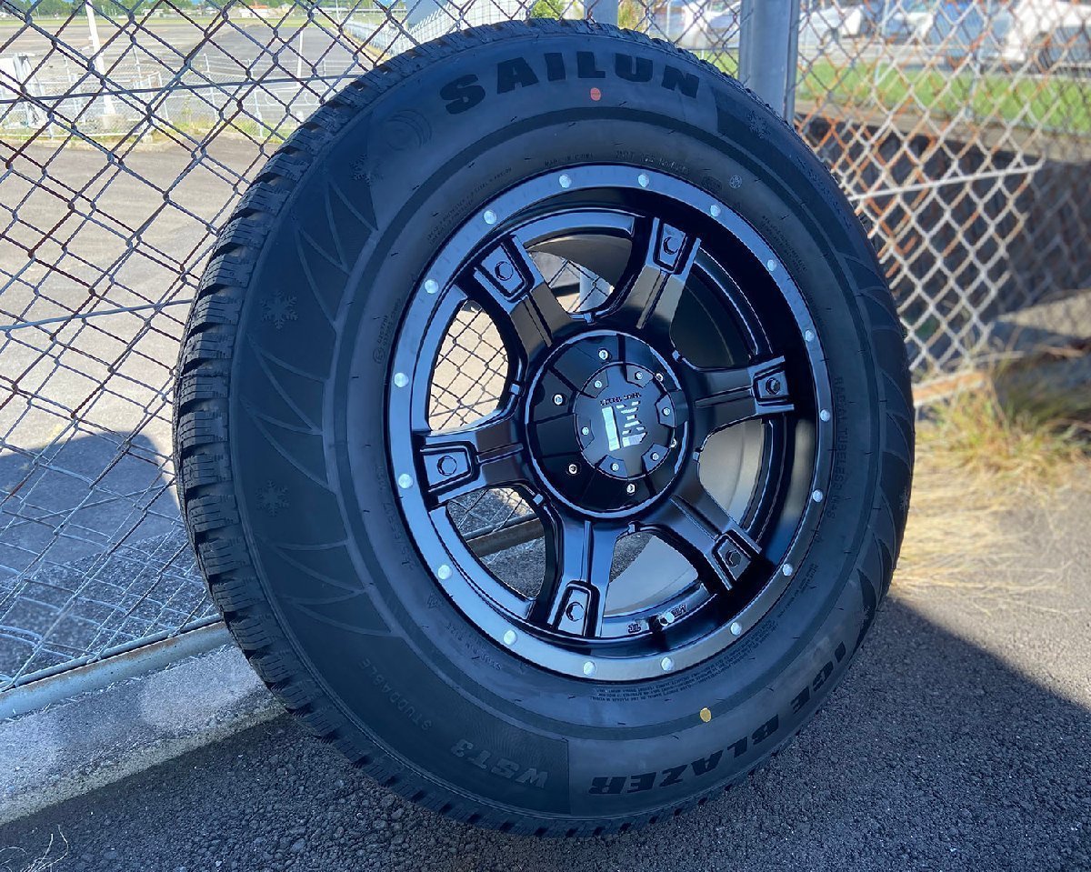 即納 デリカD5 RAV4 CX8 CX5 スタッドレス SAILUN WSTX 225/65R17 17インチ 新品 タイヤホイールセット 1台分_タイヤはイメージ画像です。