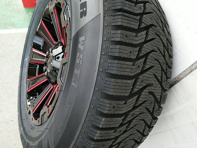 即納 翌日発送 スタッドレス SAILUN WST3 265/70R17 265/65R17 ハイラックス プラド サーフ タイヤホイール 17インチ DeathRock_画像9