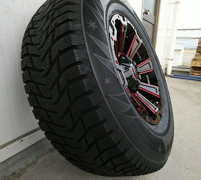 即納 スタッドレス SAILUN ICE BLAZER WST3 265/70R17 265/65R17 プラド ハイラックス サーフ FJ H3 パジェロ DeathRock 新品4本セット_画像6